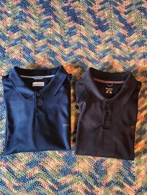 Columbia Mens Polos In Size XXL